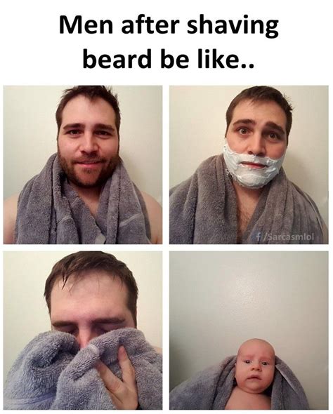 ball shaving meme|shaving beard meme.